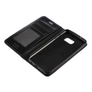 P16022-S-03.JPG Wallet Folio Case Cover A Libro Samsung Galaxy S7 Nero Custodie E Cover