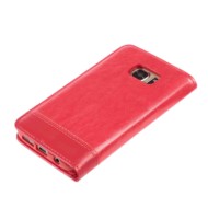 P16025-S-01.JPG Wallet Folio Case Cover A Libro Samsung Galaxy S7 Rosso Custodie E Cover