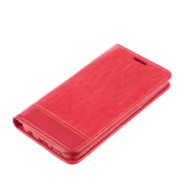 Wallet Folio Case Cover A Libro Samsung Galaxy S7 Rosso Custodie E Cover