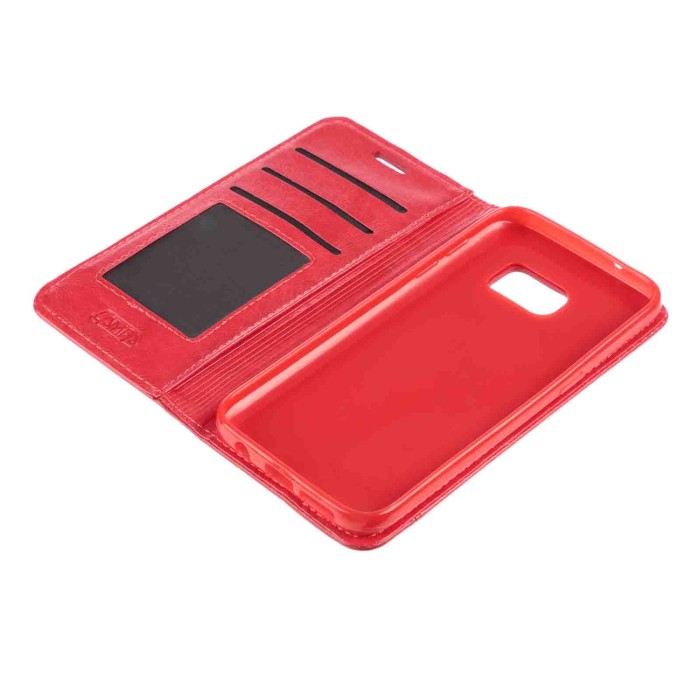 P16025-S-03.JPG Wallet Folio Case Cover A Libro Samsung Galaxy S7 Rosso Custodie E Cover