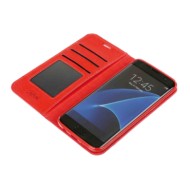 P16030-S-04.JPG Wallet Folio Case Cover A Libro Samsung Galaxy S7 Edge Rosso Custodie E Cover