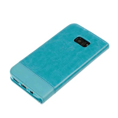 P16031-S-01.JPG Wallet Folio Case Cover A Libro Samsung Galaxy S7 Edge Turchese Custodie E Cover