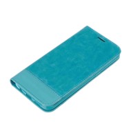 Wallet Folio Case Cover A Libro Samsung Galaxy S7 Edge Turchese Custodie E Cover