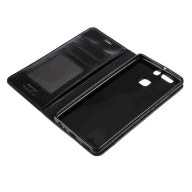P16038-S-03.JPG Wallet Folio Case Cover A Libro Huawei P9 Nero Wallet Folio Case Cover A Libro In Skeentex Con Funzione Agenda E
