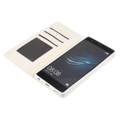 P16039-S-06.JPG Wallet Folio Case Cover A Libro Huawei P9 Bianco Wallet Folio Case Cover A Libro In Skeentex Con Funzione Agenda