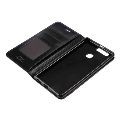 P16040-S-03.JPG Wallet Folio Case Cover A Libro Huawei P9 Plus Nero Custodie E Cover