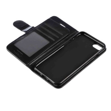 P16050-S-03.JPG Wallet Folio Case Cover A Libro Apple Iphone 7/8 Nero Custodie E Cover