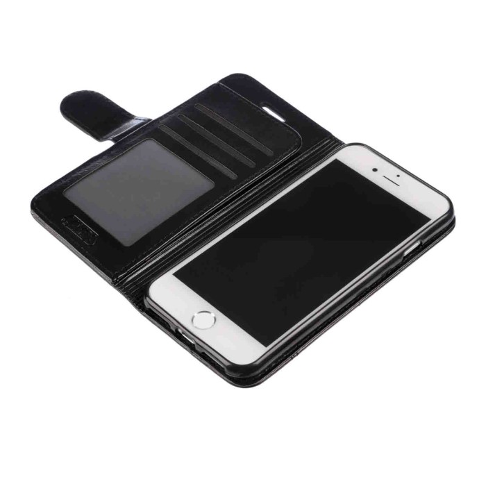 P16050-S-06.JPG Wallet Folio Case Cover A Libro Apple Iphone 7/8 Nero Custodie E Cover