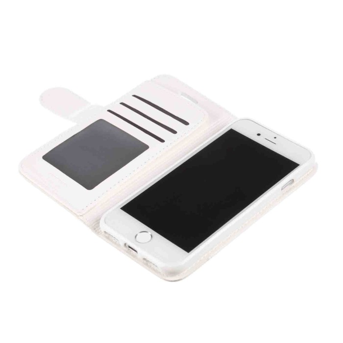 P16051-S-06.JPG Wallet Folio Case Cover A Libro Apple Iphone 7/8 Bianco Custodie E Cover