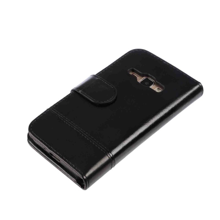 P16070-S-01.JPG Wallet Folio Case Cover A Libro Samsung Galaxy J1 2016 Nero Custodie E Cover