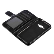 P16070-S-03.JPG Wallet Folio Case Cover A Libro Samsung Galaxy J1 2016 Nero Custodie E Cover