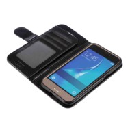 P16070-S-06.JPG Wallet Folio Case Cover A Libro Samsung Galaxy J1 2016 Nero Custodie E Cover
