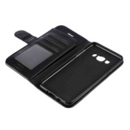 P16072-S-03.JPG Wallet Folio Case Cover A Libro Samsung Galaxy J3 2016 Nero Custodie E Cover