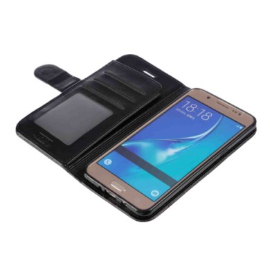 P16072-S-06.JPG Wallet Folio Case Cover A Libro Samsung Galaxy J3 2016 Nero Custodie E Cover