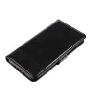 Wallet Folio Case Cover A Libro Samsung Galaxy J7 2016 Nero Custodie E Cover