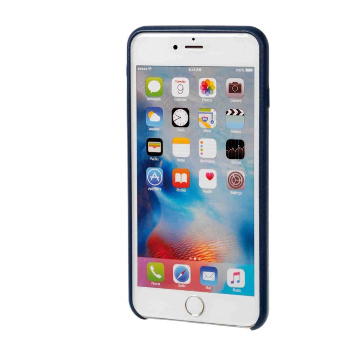 P16111-S-02.JPG Skin Cover In Skeentex Apple Iphone 6 Plus/6s Plus Blu Scuro Skin Cover In Skeentex Custodie E Cover