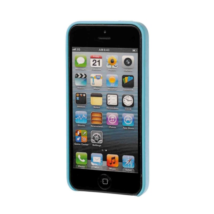 P16114-S-02.JPG Skin Cover In Skeentex Apple Iphone 5/5s/se Azzurro Skin Cover In Skeentex Custodie E Cover