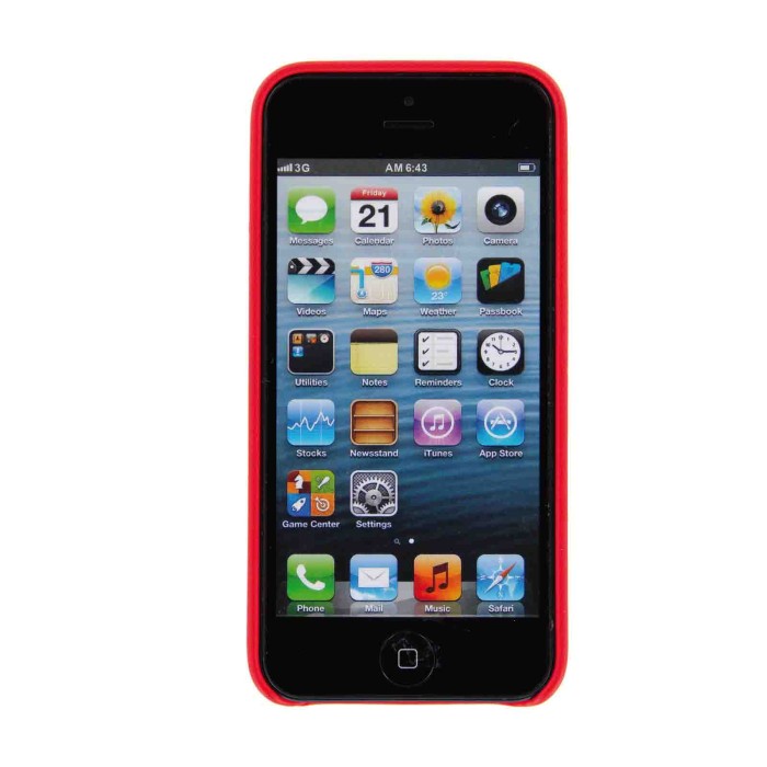 P16115-S-04.JPG Skin Cover In Skeentex Apple Iphone 5/5s/se Rosso Skin Cover In Skeentex Custodie E Cover