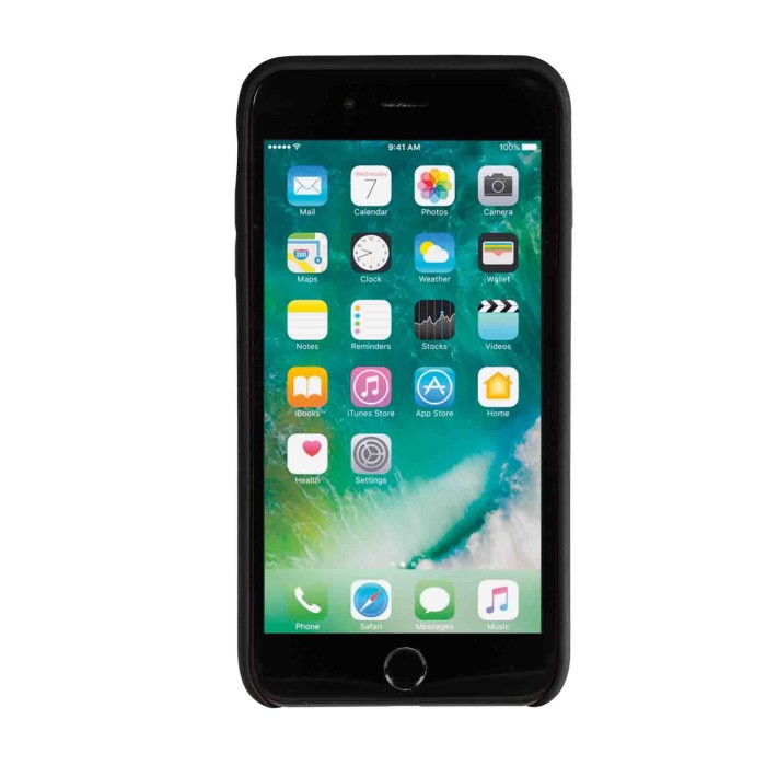 P16123-S-04.JPG Skin Cover In Skeentex Apple Iphone 7 Plus/8 Plus Nero Skin Cover In Skeentex Custodie E Cover