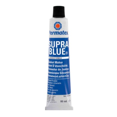 PE35114-S-01.JPG Supra Blue Sigillante Siliconico Flessibile Multiuso 80 Ml Permatex