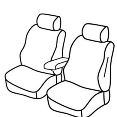 QA15014.JPG Set Coprisedili Superior Grigio/nero Fiat Doblò Cargo Serie 15000 Coprisedili Su Misura Qa15014c