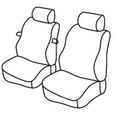 QA30181.JPG Set Coprisedili Superior Nero/blu Renault Kangoo Serie 30000 Coprisedili Su Misura Qa30181d