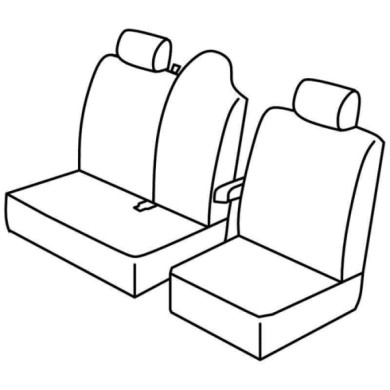 QB30202.JPG Set Coprisedili Superior Nocciola Renault Master Serie 30000 Coprisedili Su Misura Qb30202a