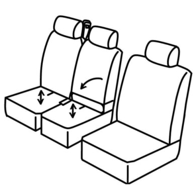 QB37262.JPG Set Coprisedili Superior Nocciola Volkswagen Crafter Serie 37000 Coprisedili Su Misura Qb37262a