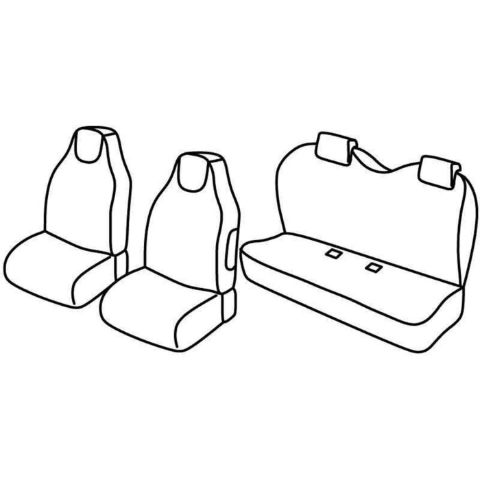 QC13008.JPG Set Coprisedili Superior Beige C1 3p-c1 5p-107 3p-107 5p-aygo 3p-aygo 5p Serie 13000 Coprisedili Su Misura Qc13008b