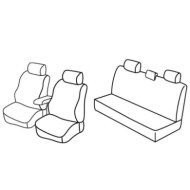QC14001.JPG Set Coprisedili Superior Beige Dacia Duster Serie 14000 Coprisedili Su Misura Qc14001b
