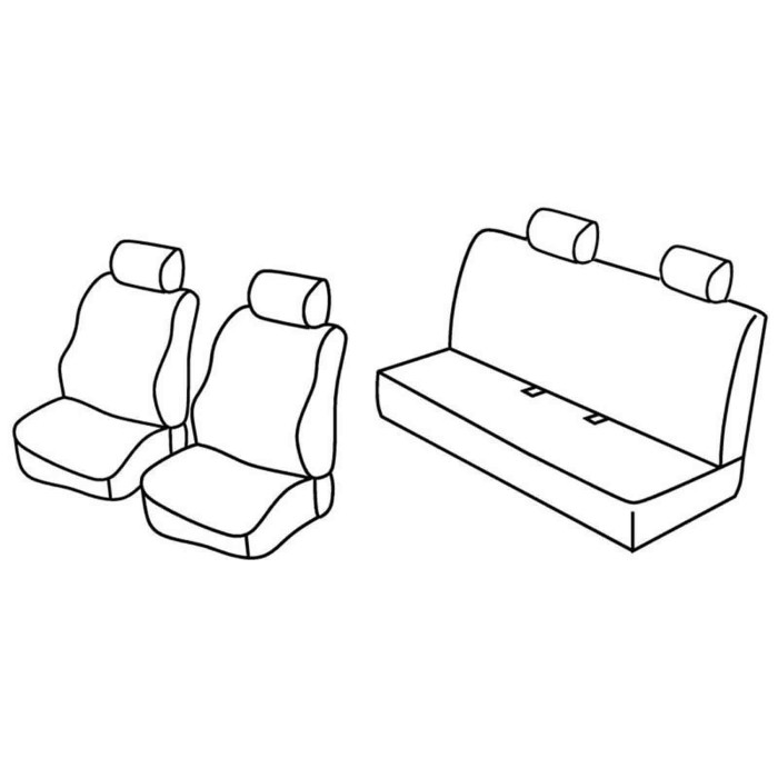 QC15016.JPG Set Coprisedili Superior Nocciola Fiat Panda-panda Classic Serie 15000 Coprisedili Su Misura Qc15016a