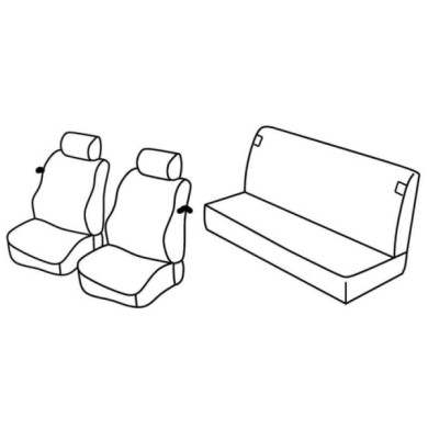 QC15022.JPG Set Coprisedili Superior Nocciola Fiat Punto 3p Serie 15000 Coprisedili Su Misura Qc15022a