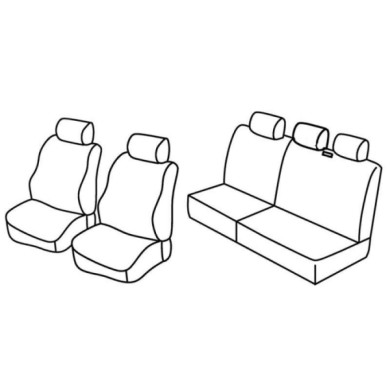 QC15029.JPG Set Coprisedili Superior Beige Fiat Punto 5p Serie 15000 Coprisedili Su Misura Qc15029b