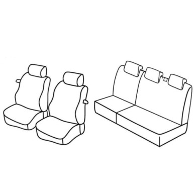 QC15034.JPG Set Coprisedili Superior Nocciola Fiat Punto 3p Serie 15000 Coprisedili Su Misura