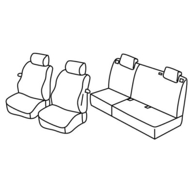 QC15041.JPG Set Coprisedili Superior Grigio/nero Fiat Grande Punto 3p-punto 3p-punto Evo 3p Serie 15000 Coprisedili Su Misura