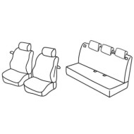 QC15053.JPG Set Coprisedili Superior Nero/blu Fiat Grande Punto 3p-punto 3p Serie 15000 Coprisedili Su Misura Qc15053d