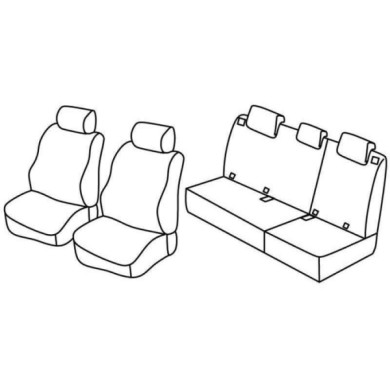 QC20104.JPG Set Coprisedili Superior Nocciola Kia Picanto Serie 20000 Coprisedili Su Misura Qc20104a