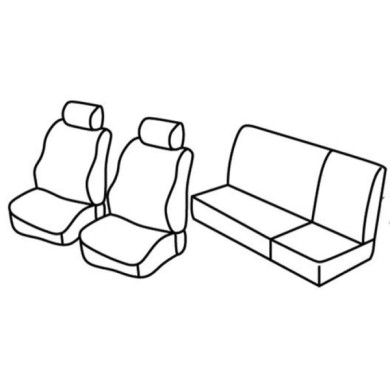 QC22001.JPG Set Coprisedili Superior Grigio/nero Land Rover Defender 5p Serie 22000 Coprisedili Su Misura Qc22001c