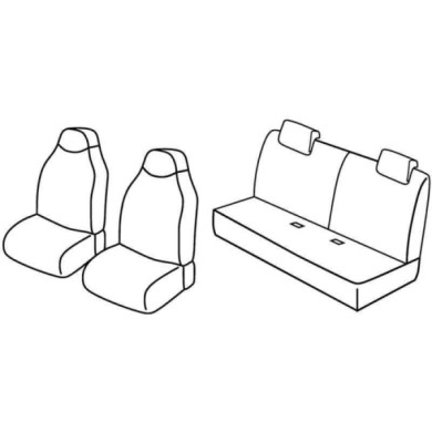 QC29002.JPG Set Coprisedili Superior Grigio/nero C1 3p-c1 5p-107 3p-107 5p-aygo 3p-aygo 5p Serie 29000 Coprisedili Su Misura