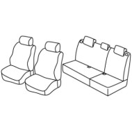 QC30110.JPG Set Coprisedili Superior Beige Renault Clio Ii Storia Serie 30000 Coprisedili Su Misura