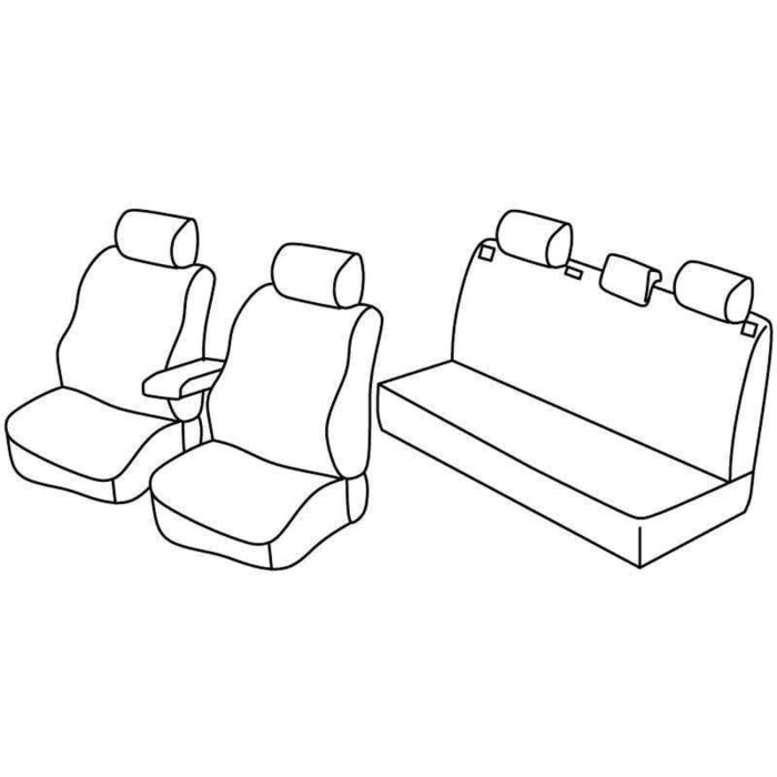 QC32001.JPG Set Coprisedili Superior Nocciola Skoda Fabia 5p Serie 32000 Coprisedili Su Misura Qc32001a