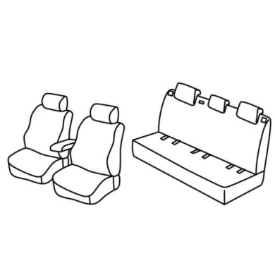 QC32006.JPG Set Coprisedili Superior Nocciola Skoda Fabia 5p Serie 32000 Coprisedili Su Misura Qc32006a