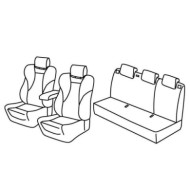 QD11030.JPG Set Coprisedili Superior Grigio/nero Audi A1 Sportback Serie 11000 Coprisedili Su Misura Qd11030c