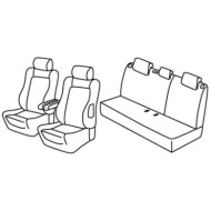QD13016.JPG Set Coprisedili Superior Nocciola Citroen C3-c3 Classic Serie 13000 Coprisedili Su Misura