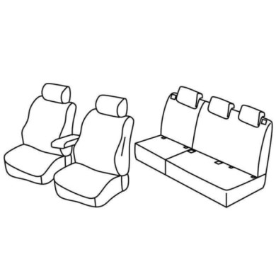QD13019.JPG Set Coprisedili Superior Nero/blu Citroen C3 Picasso Serie 13000 Coprisedili Su Misura Qd13019d