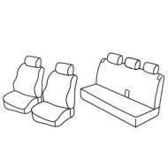 QD15006.JPG Set Coprisedili Superior Nero/blu Fiat Brava Serie 15000 Coprisedili Su Misura