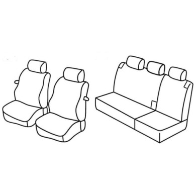 QD15007.JPG Set Coprisedili Superior Nocciola Fiat Bravo Serie 15000 Coprisedili Su Misura Qd15007a
