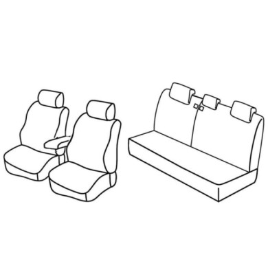 QD20108.JPG Set Coprisedili Superior Beige Kia Rio 5p Serie 20000 Coprisedili Su Misura Qd20108b