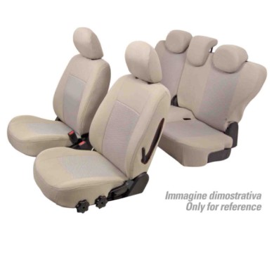 NEUTRO.jpg Set Coprisedili Superior Beige Peugeot 206 3p-206 5p-206 Plus 3p-206 Plus 5p Serie 29000 Coprisedili Su Misura Qd2900