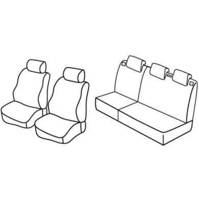 QD29010.JPG Set Coprisedili Superior Nocciola Peugeot 206 3p-206 5p-206 Plus 3p-206 Plus 5p Serie 29000 Coprisedili Su Misura